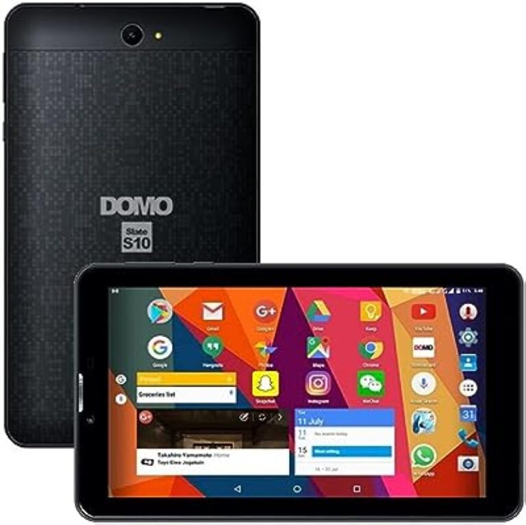 DOMO Slate S10 DC 4G Tablet (Black)