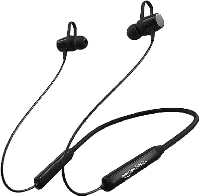 Amazon Basics Bluetooth Neckband Earbuds