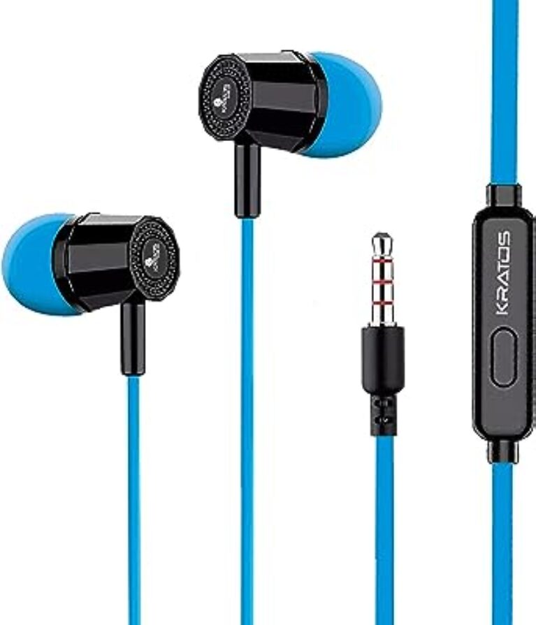 Kratos Thump Wired Earphones Blue