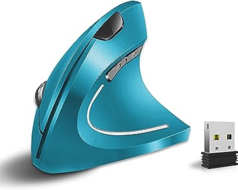 Vassink Ergonomic Wireless Mouse Blue