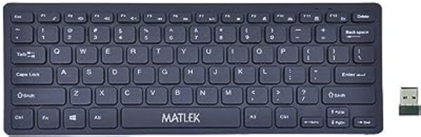 Matlek Wireless Keyboard 2.4G Windows/MAC/Android Slim