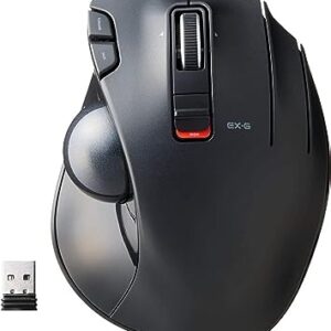 ELECOM Wireless Trackball Mouse M-XT3DRBK