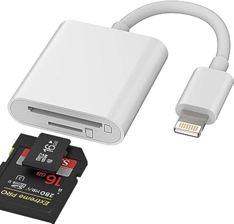 Apple MFI Certified Micro SD Card Reader