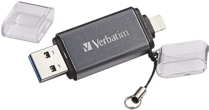 Verbatim iStore 'n' Go Dual USB 3.0 Flash Drive