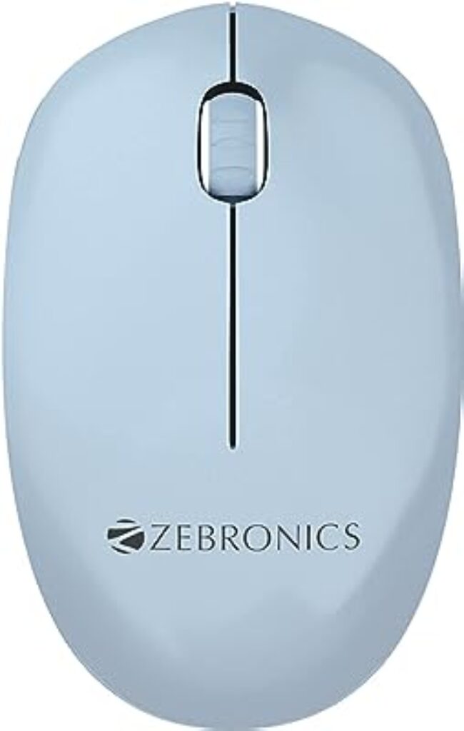 Zebronics Cheetah Wireless Mouse Blue