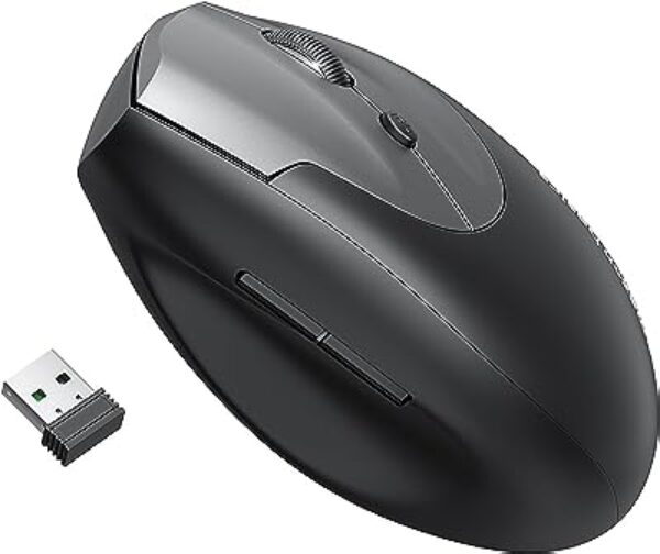 Amazon Basics Ergonomic Vertical Mouse