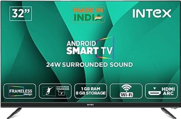 Intex 32" HD Smart LED TV (Black)