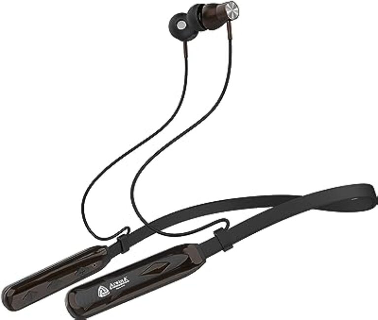 Aroma NB119 Bluetooth Neckband Headset (Black)