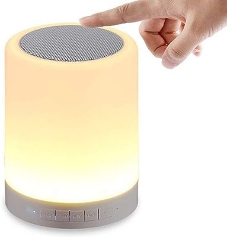 IKZAI LED Touch Lamp Bluetooth Speaker