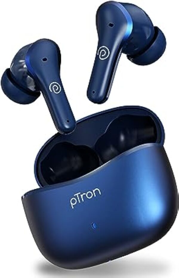 pTron Zenbuds Pro1 Max ANC Earbuds (Blue)