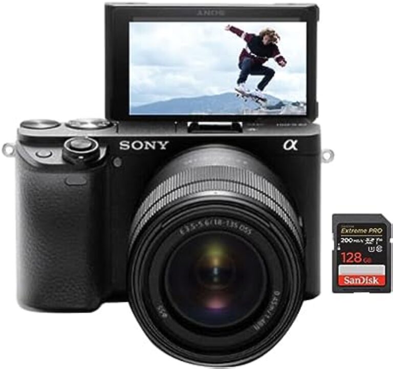 Sony Alpha ILCE-6400M Mirrorless Camera (Black)