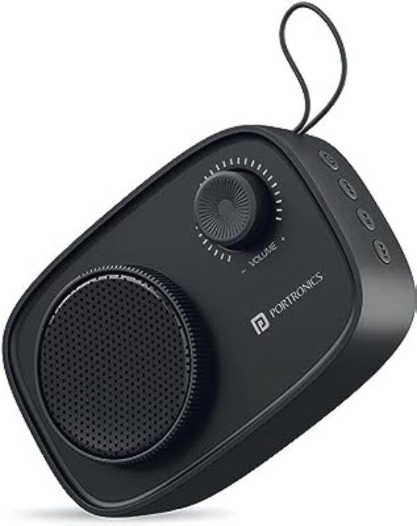 Portronics Pixel 2 Bluetooth Speaker (Black)