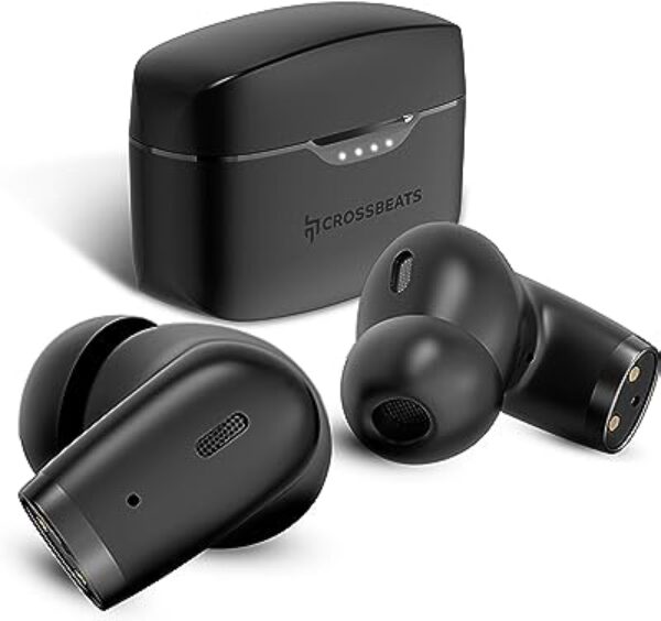 CrossBeats Opera True Wireless Earbuds Black
