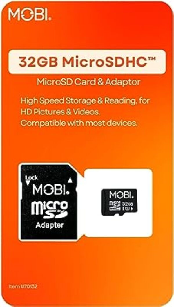 MOBI 32GB MicroSDHDC Memory Card