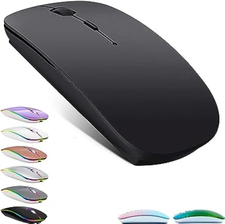 KLO Rechargeable Bluetooth Mouse MacBook Pro/Air (Black)