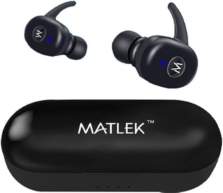 Matlek Bluetooth Earbuds - High Bass