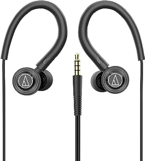 Audio-Technica Sport In-Ear Earphones COR150iS (Black)