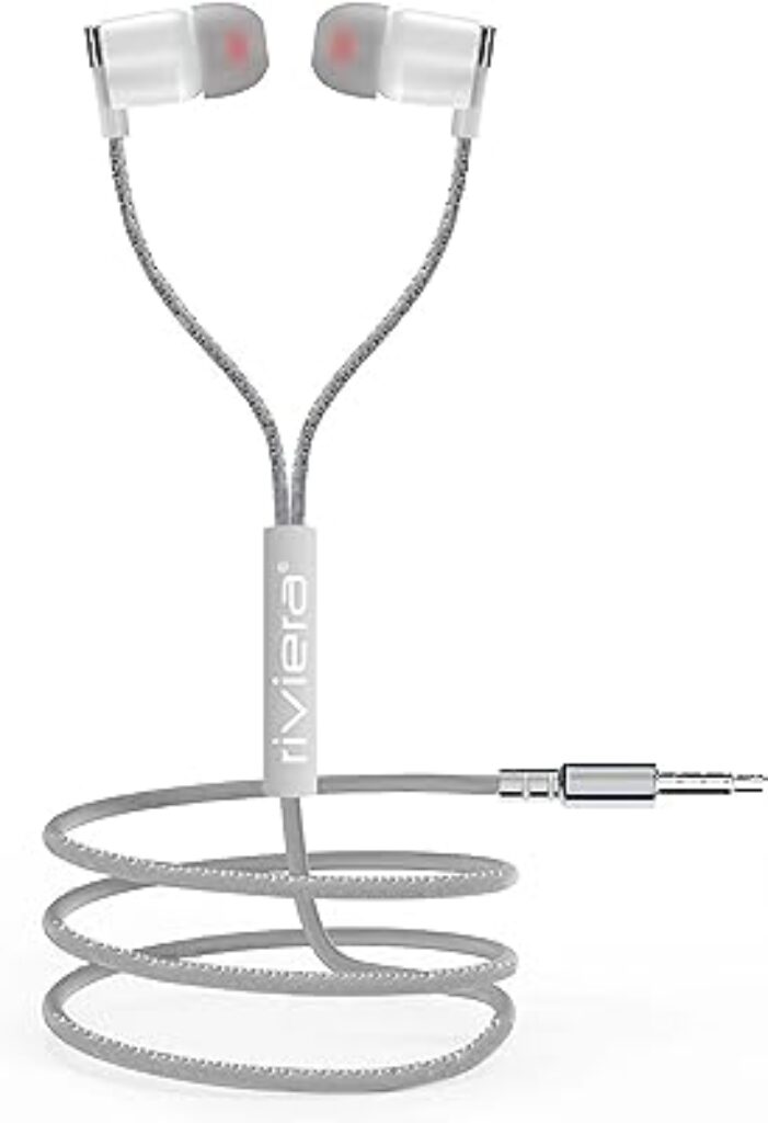 Riviera IPL-01 Earphones with Rich Bass (White)