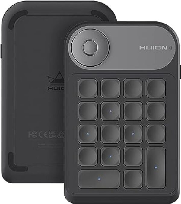 HUION Keydial Mini K20 Bluetooth Shortcut Keyboard