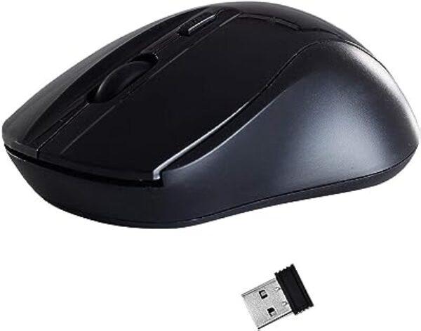 Quantum Cordless Wireless Mouse QHM262W (Black)