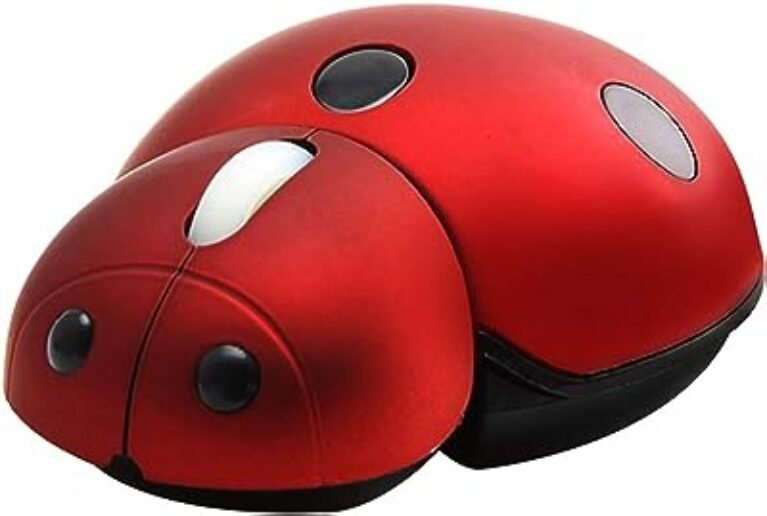 Elec Space Mini Ladybug Wireless Mouse