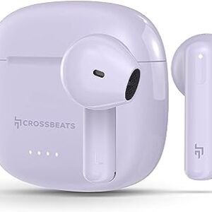 CrossBeats Atom Lavender Bluetooth Earbuds
