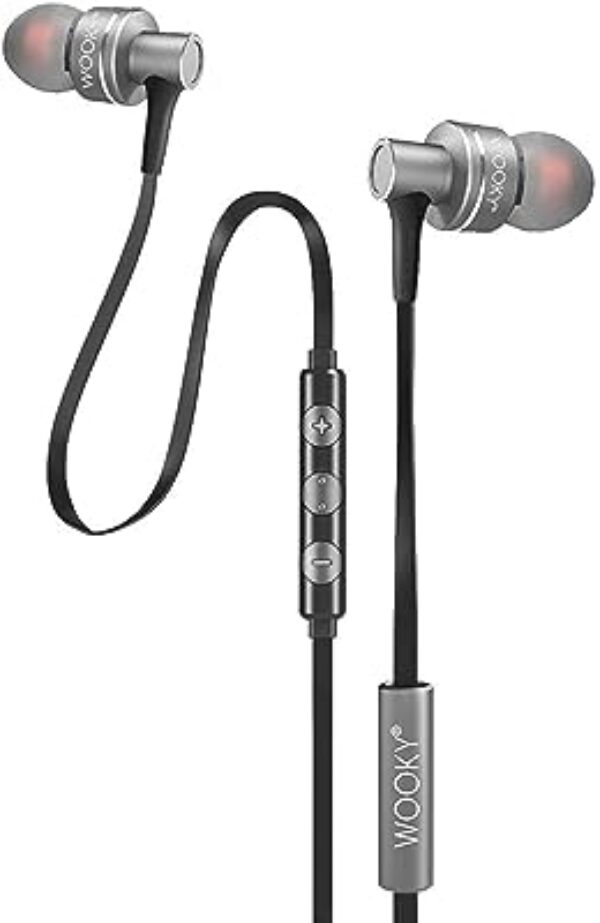 WOOKY Bass-10 Wired Earphones with Mic
