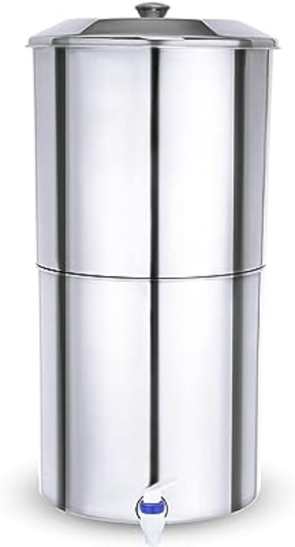 Stainless Steel Water Filter with Ceramic Candles