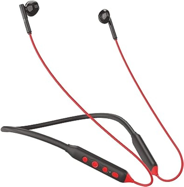 Portronics Harmonics Z5 Bluetooth Headset (Red)