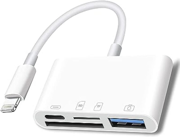 iPhone Lightning SD Card Reader USB Adapter