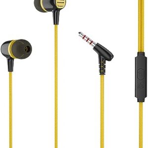 Earonics Wired Earbuds Yellow
