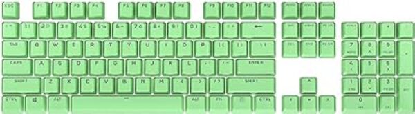 Corsair PBT Double-Shot PRO Keycap Mod Kit - Mint Green