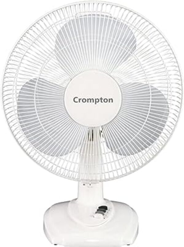 Crompton Waveplus Table Fan - KD White