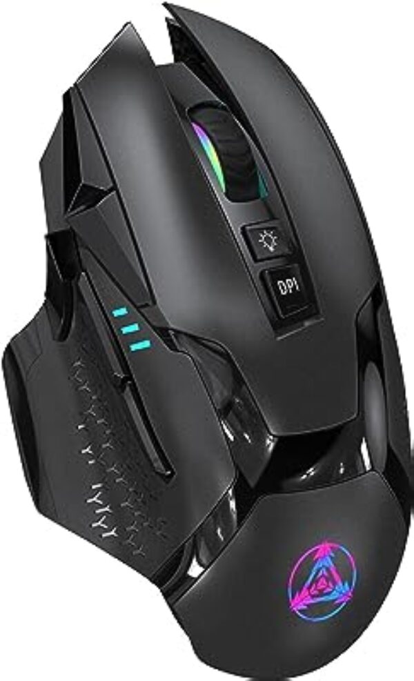 NYIEFADA Rechargeable Bluetooth Mouse RGB