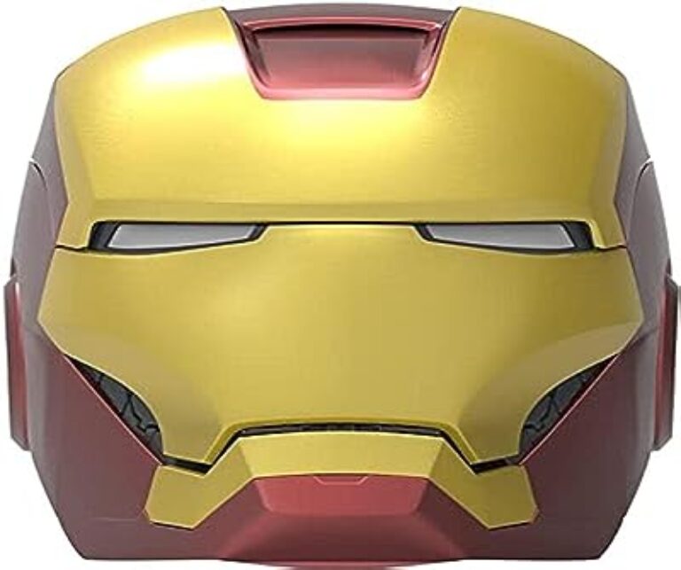 Iron Man Helmet Bluetooth Speaker (Yellow)