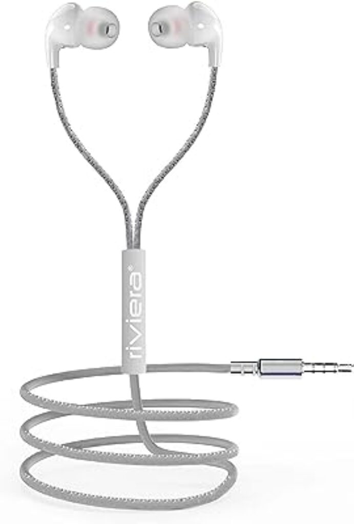 Riviera IPL-02 Earphones with Rich Bass (White)