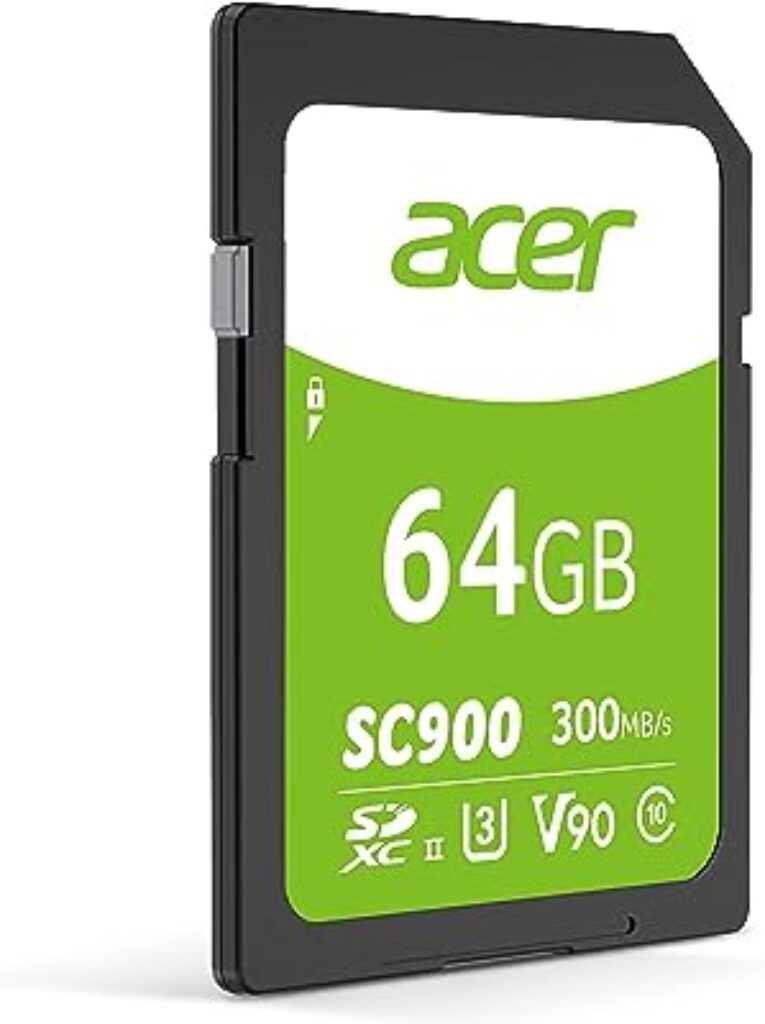 Acer SC900 64GB SDXC UHS-II Memory Card