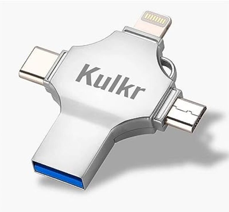 Kulkr 4-in-1 OTG Pendrive 64GB Silver
