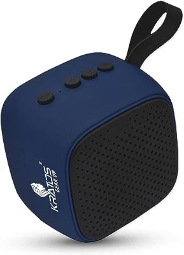 Kratos Cube Bluetooth Speaker Blue