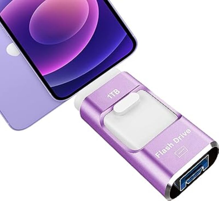 STTARLUK USB Flash Drive 1TB Purple