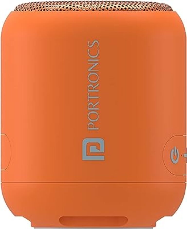 Portronics SoundDrum 1 Bluetooth Speaker (Orange)