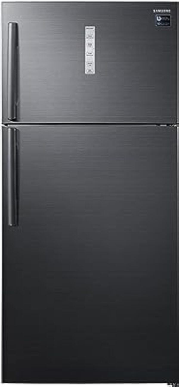 Samsung 670L Double Door Refrigerator Black Inox