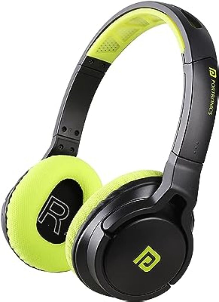 Portronics Muffs M1 Wireless Headphone (Green)