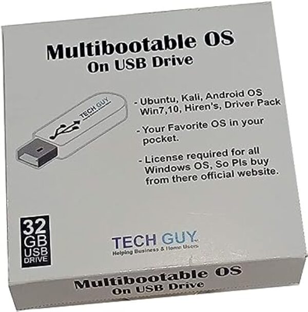 TechGuy4u 32gb Multiboot USB Flash Drive