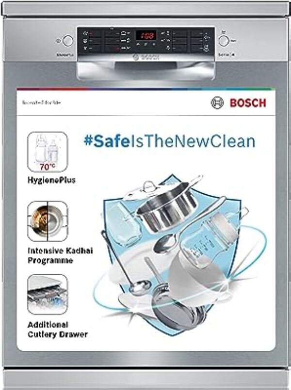 Bosch Dishwasher SMS46KI03I Silver Inox
