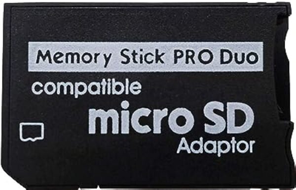 Micro SD to Memory Stick Pro Duo Converter