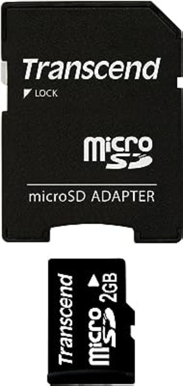Transcend microSD 2GB Memory Card