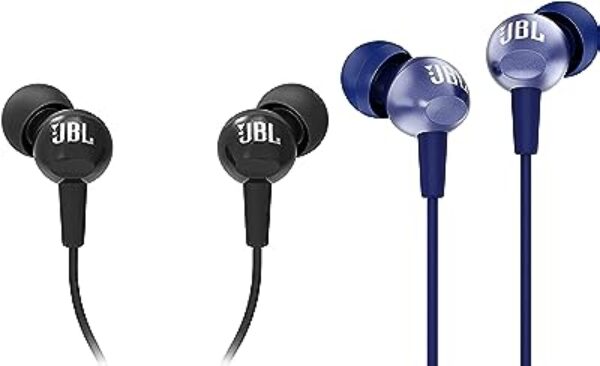 JBL C200SI Premium Earphones Blue