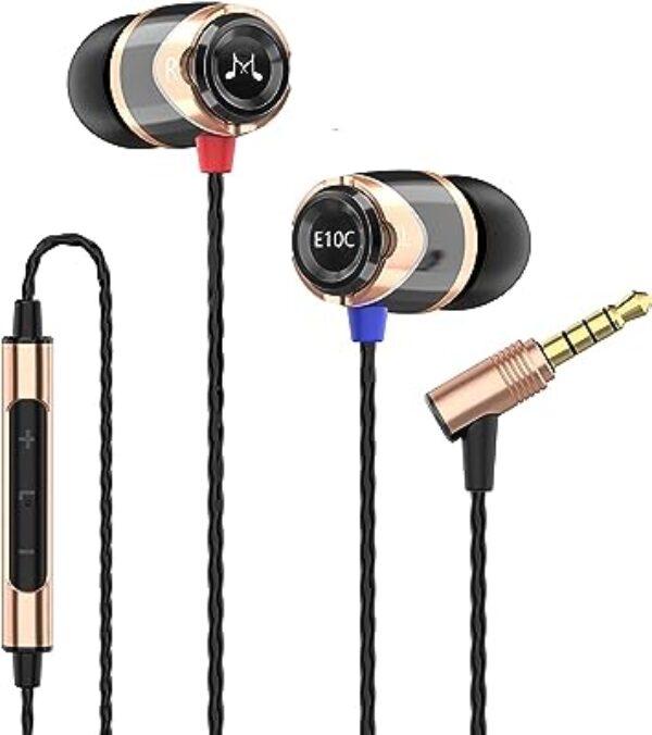 Soundmagic E10C In-Ear Headphones Black/Gold