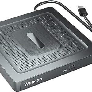 Wbacon Dual-Interface DVD Drive USB3.0&Type C
